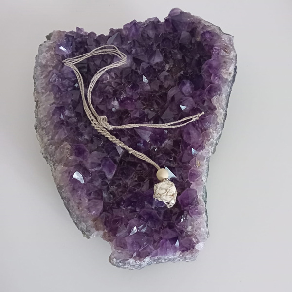 Ciondolo Portapietre Magnesite